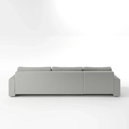 Earth-Tone Grand Sectional 4 Bed Sofa Bed