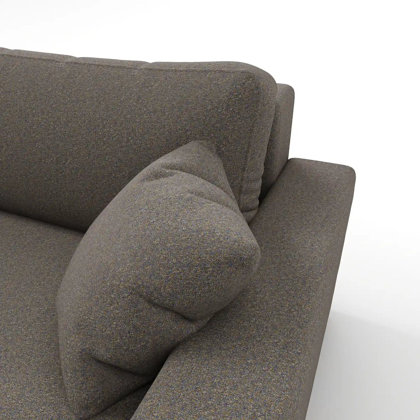 Earth-Tone Grand Sectional 4 Bed Sofa Bed