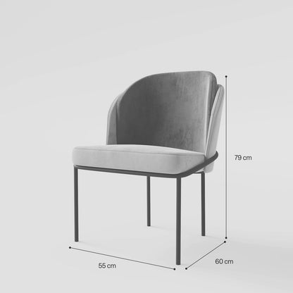 Metropolitan Contour Dining Chair