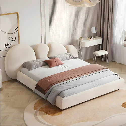 Serene Organic-Wave Velvet Retreat Bed