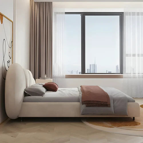 Serene Organic-Wave Velvet Retreat Bed