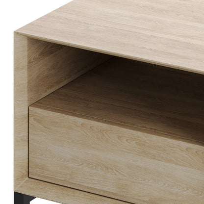 Nordic Oak Bedside Table