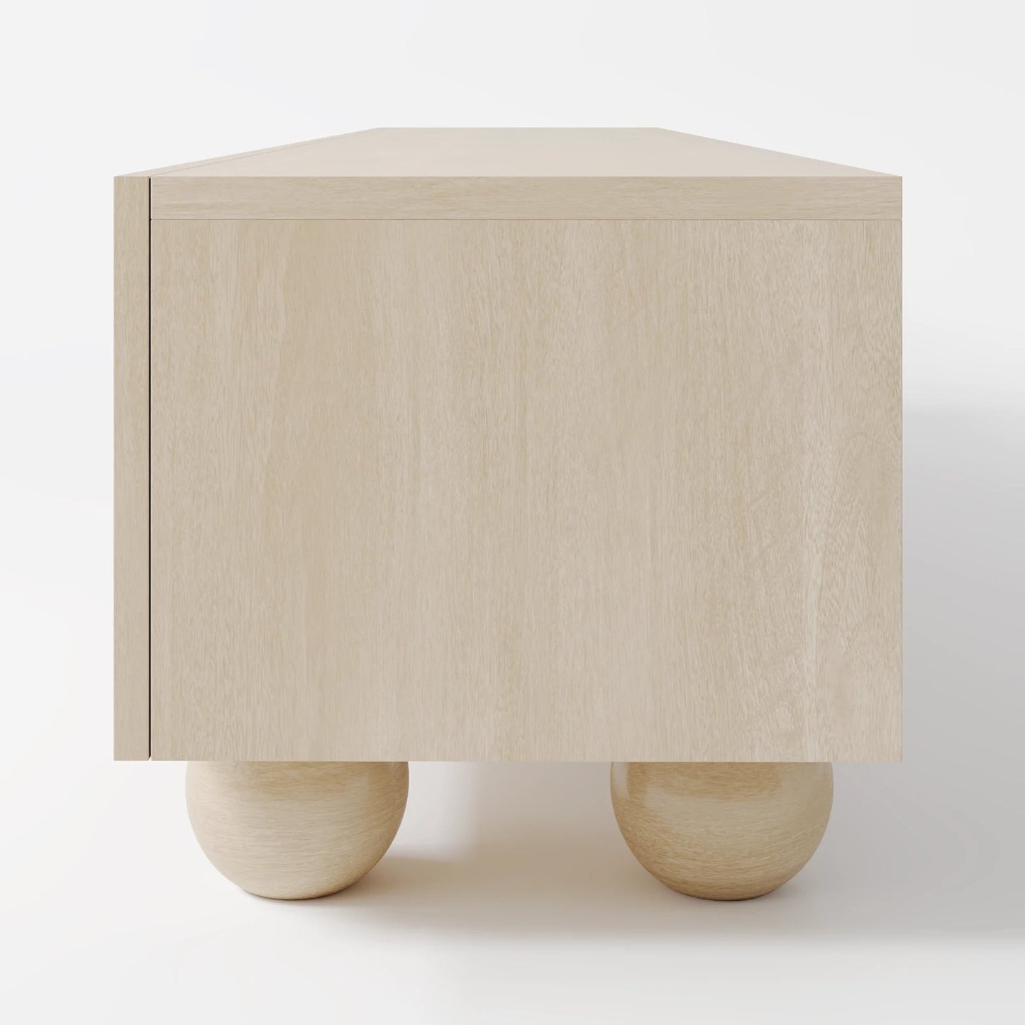 Asymmetrical Two-Tone Floating Media Unit