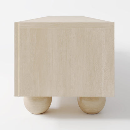 Asymmetrical Two-Tone Floating Media Unit