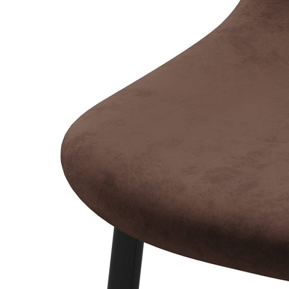 Velour Haven Dining Chair