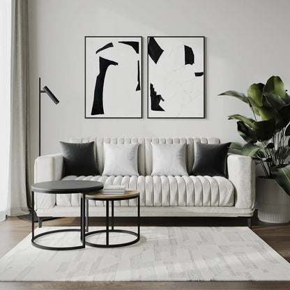 Luxe Ribbed Velvet 3-Seater Sofa Bed