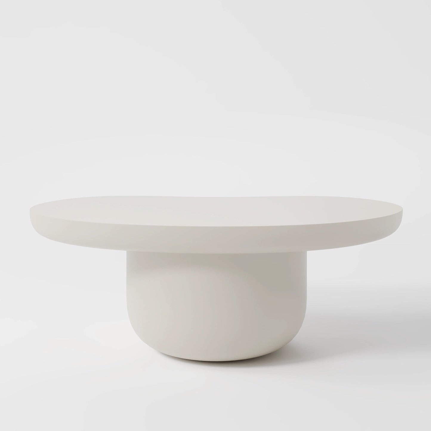 Minimalist High-Gloss Black Nesting Coffee Table