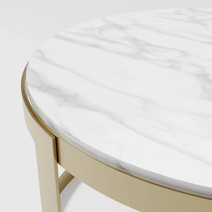 Modern Dual-Tier Coffee Table Set