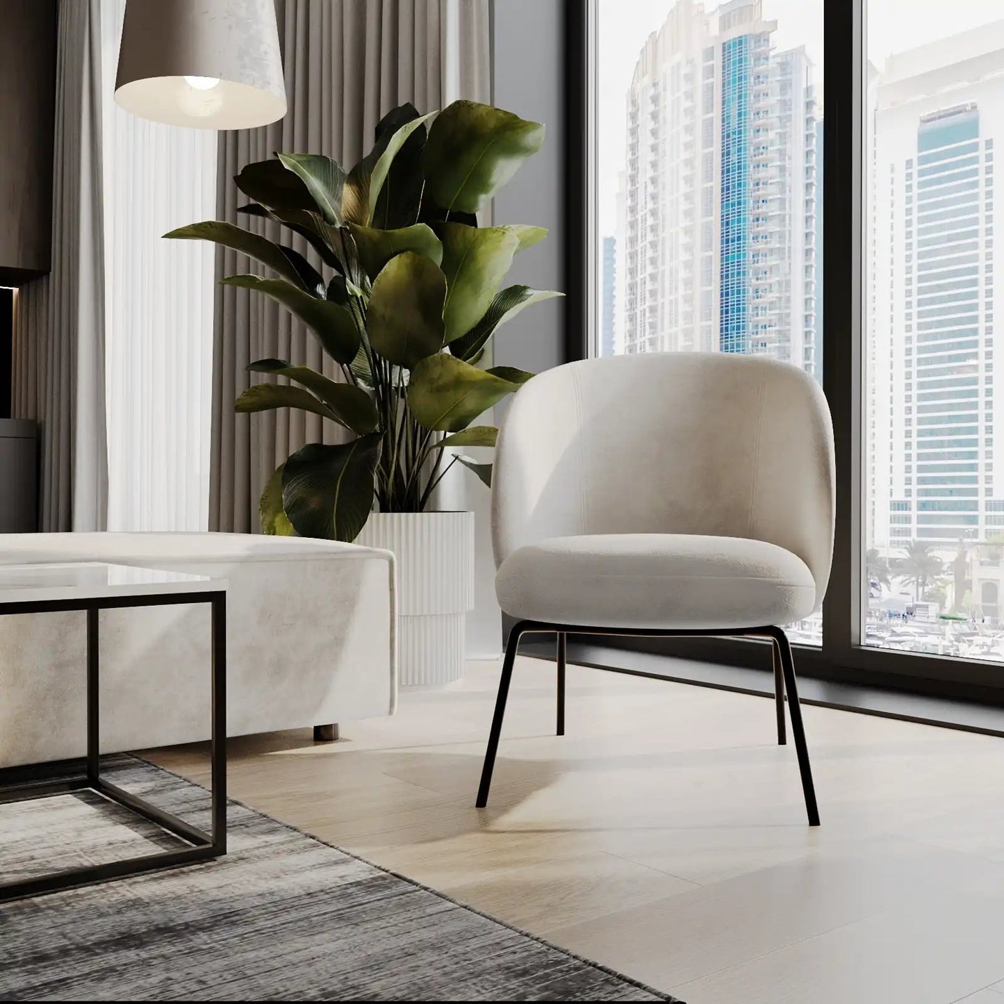 Luna Occasional Arm Chair