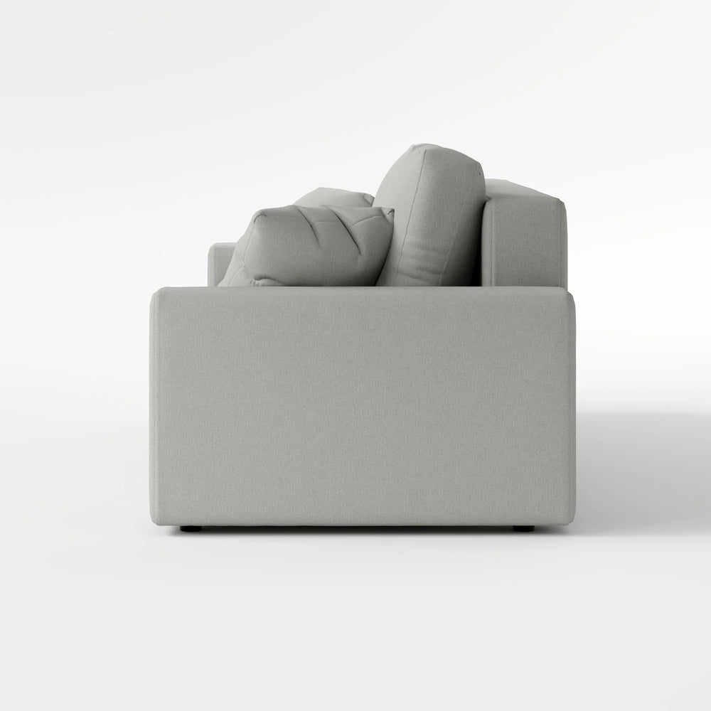 Mint Minimalist Fabric 2 Seater Sofa Bed