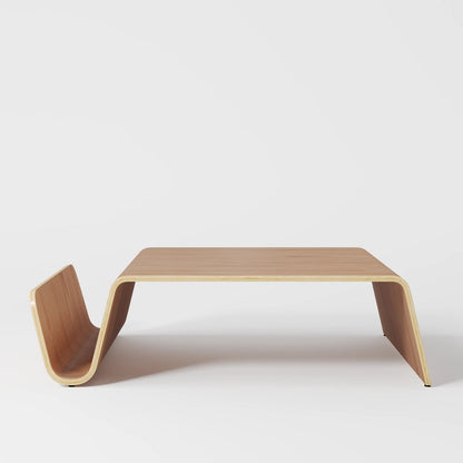 Modern Bentwood Centerpiece Coffee Table