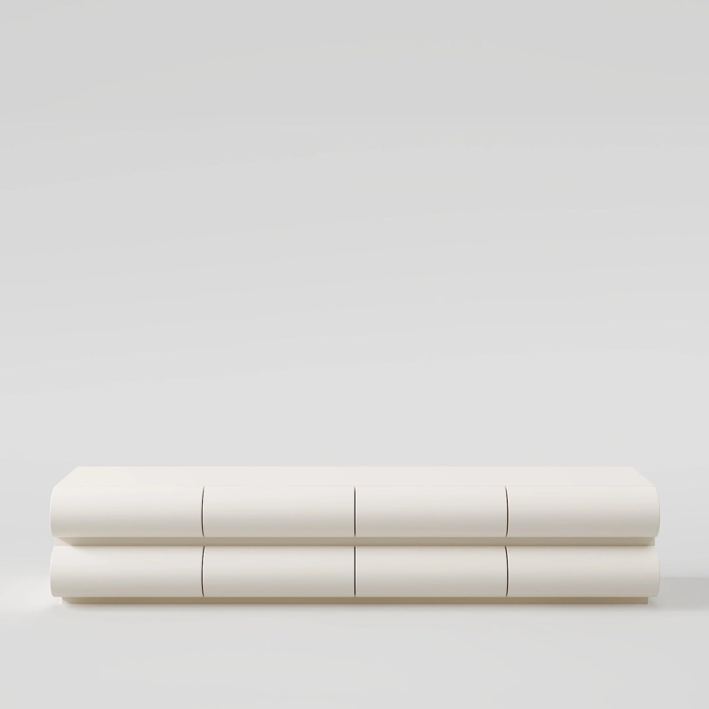 The Horizon Stack: Minimalist Two-Tier Storage Unit