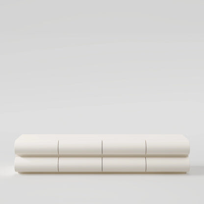 The Horizon Stack: Minimalist Two-Tier Storage Unit