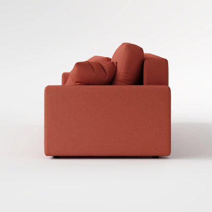 Mint Minimalist Fabric 2 Seater Sofa Bed