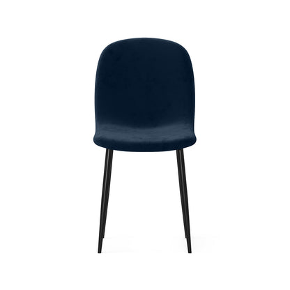 Velour Haven Dining Chair