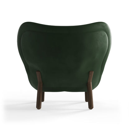 Scandi-Inspired Soft White Bouclé Occasional Arm Chair