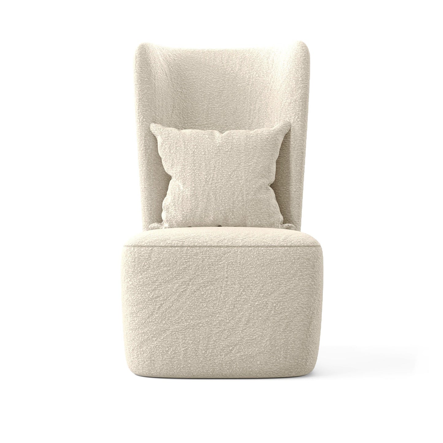 Sophisticated High-Back Occasional Arm Chair