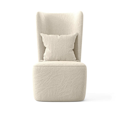 Sophisticated High-Back Occasional Arm Chair