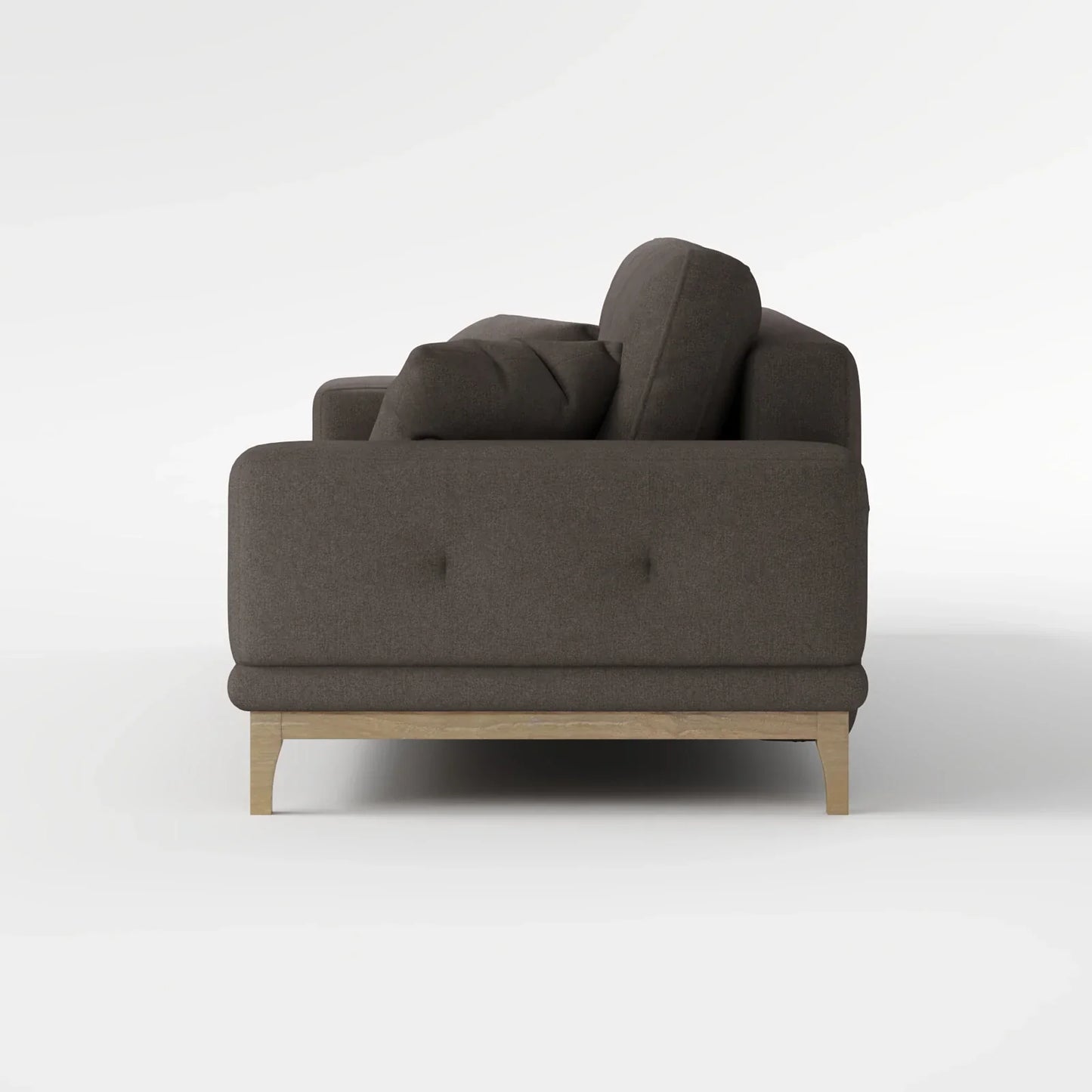 Sage Tufted 2-Seater Convertible Sofa Bed