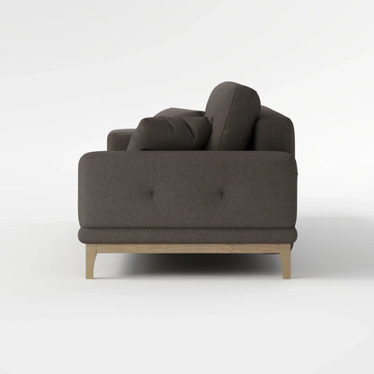 Sage Tufted 2-Seater Convertible Sofa Bed