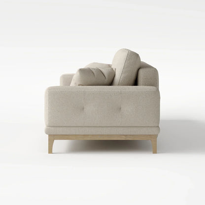 Sage Tufted 2-Seater Convertible Sofa Bed