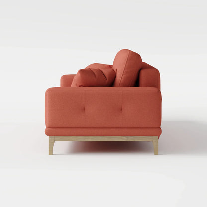 Sage Tufted 2-Seater Convertible Sofa Bed