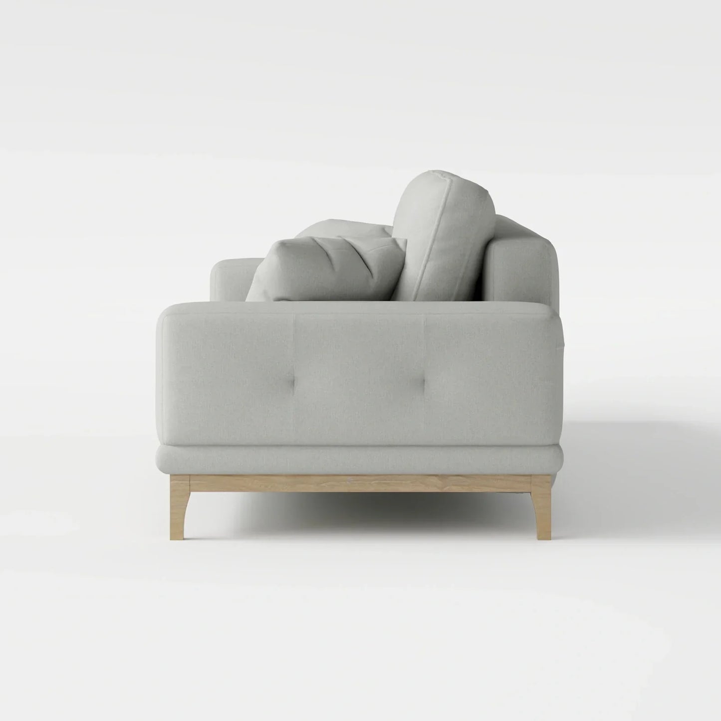 Sage Tufted 2-Seater Convertible Sofa Bed