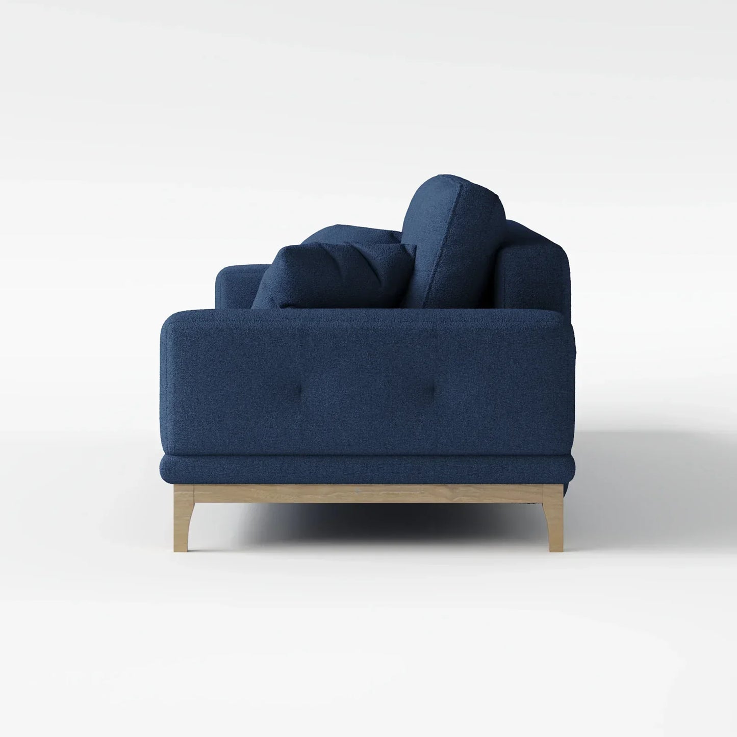 Sage Tufted 2-Seater Convertible Sofa Bed