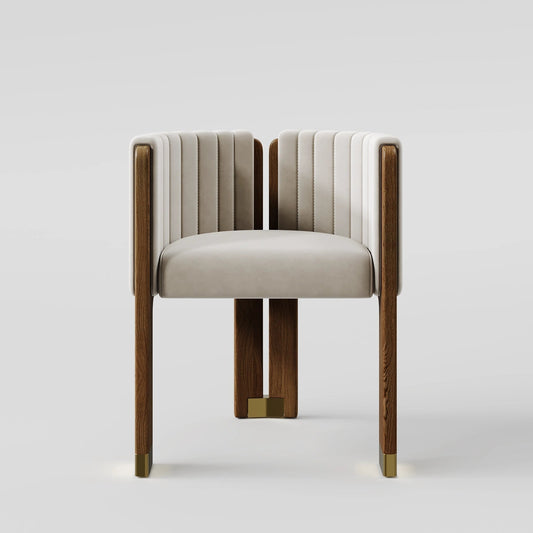 Linear Channelled Dining Chair