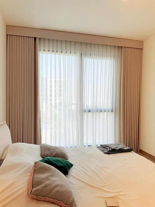 Soft White- Curtains