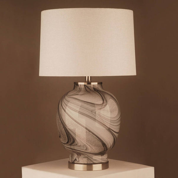 Marble Swirl Table Lamp