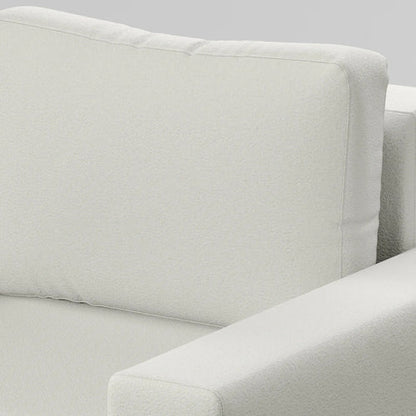 Sleek Boxy Accent Arm Chair