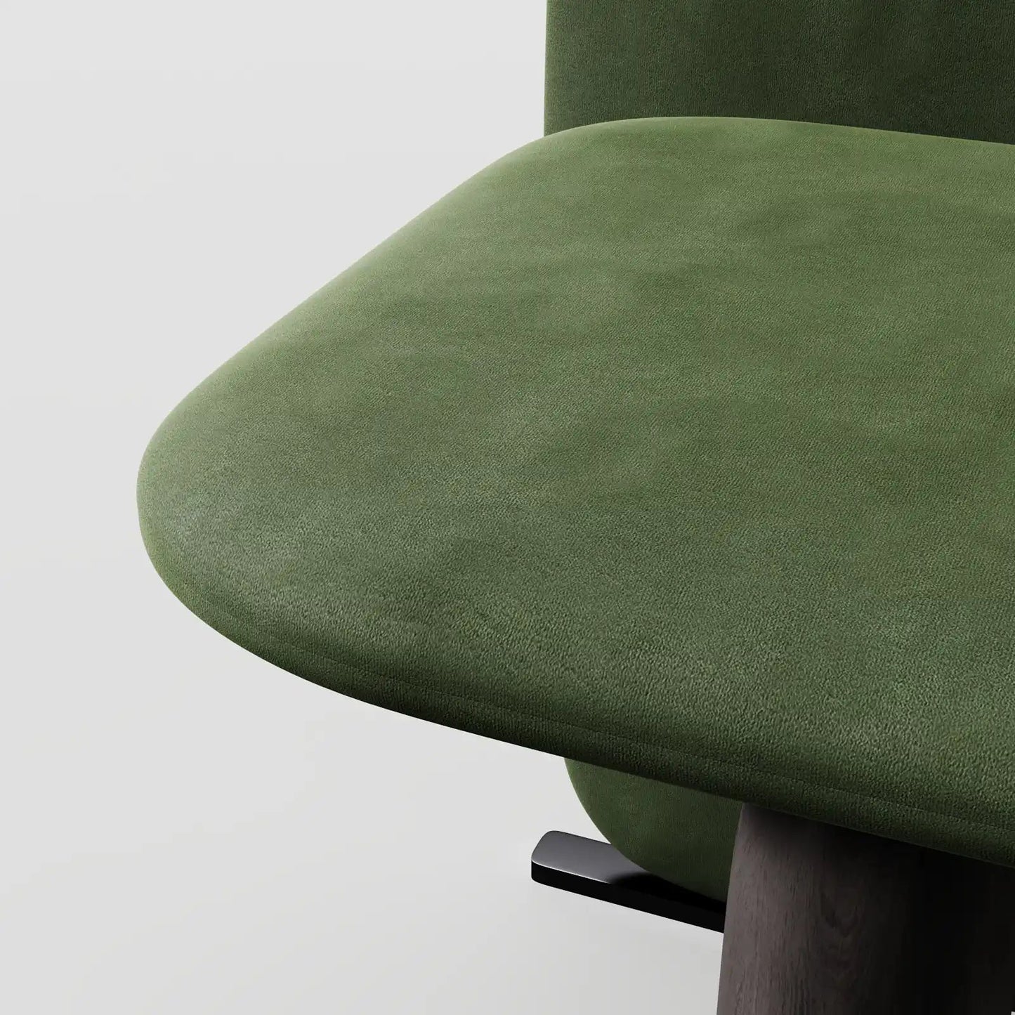 Emerald Monolith Dining Chair