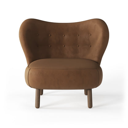 Scandi-Inspired Soft White Bouclé Occasional Arm Chair