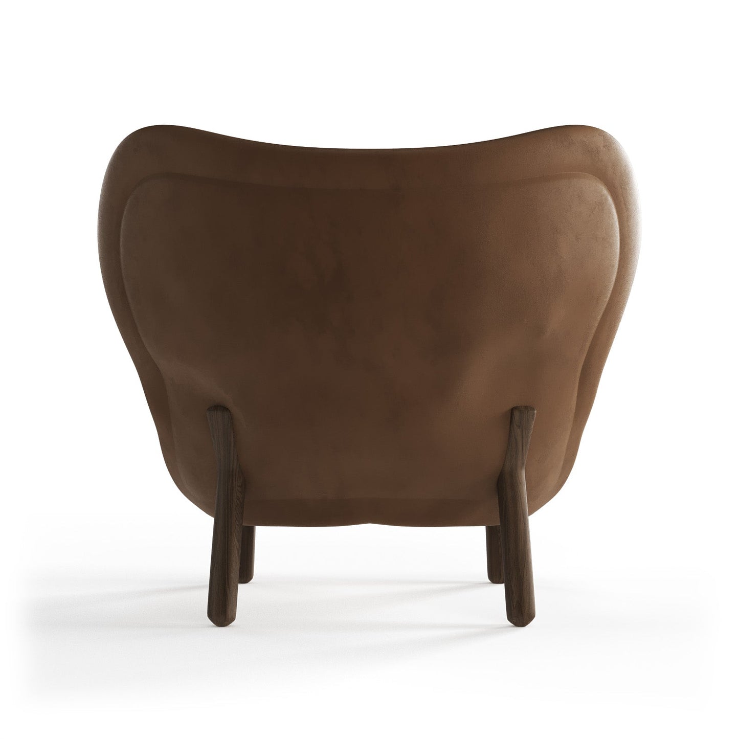 Scandi-Inspired Soft White Bouclé Occasional Arm Chair