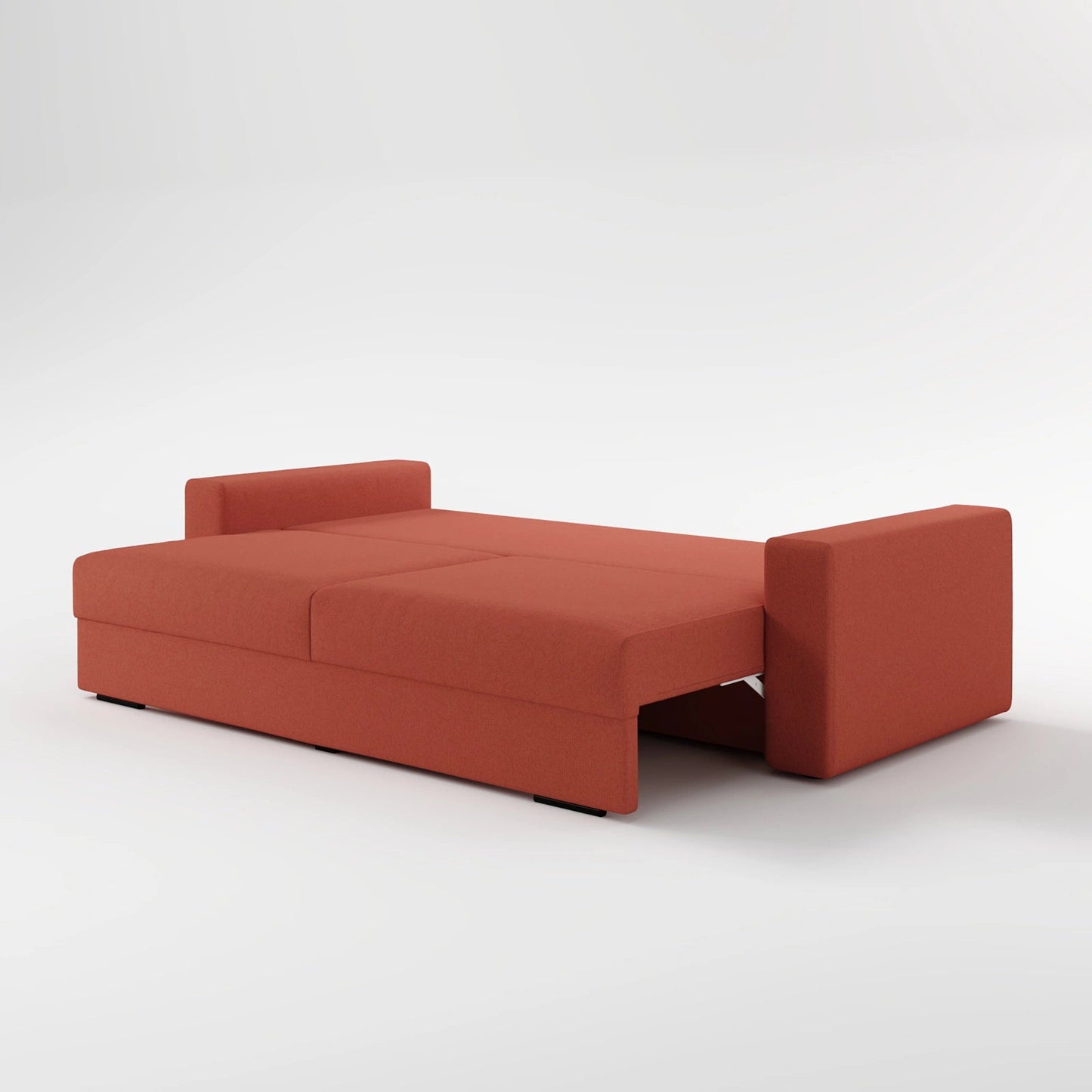 Mint Minimalist Fabric 2 Seater Sofa Bed