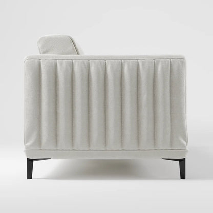 Luxe Ribbed Velvet 3-Seater Sofa Bed