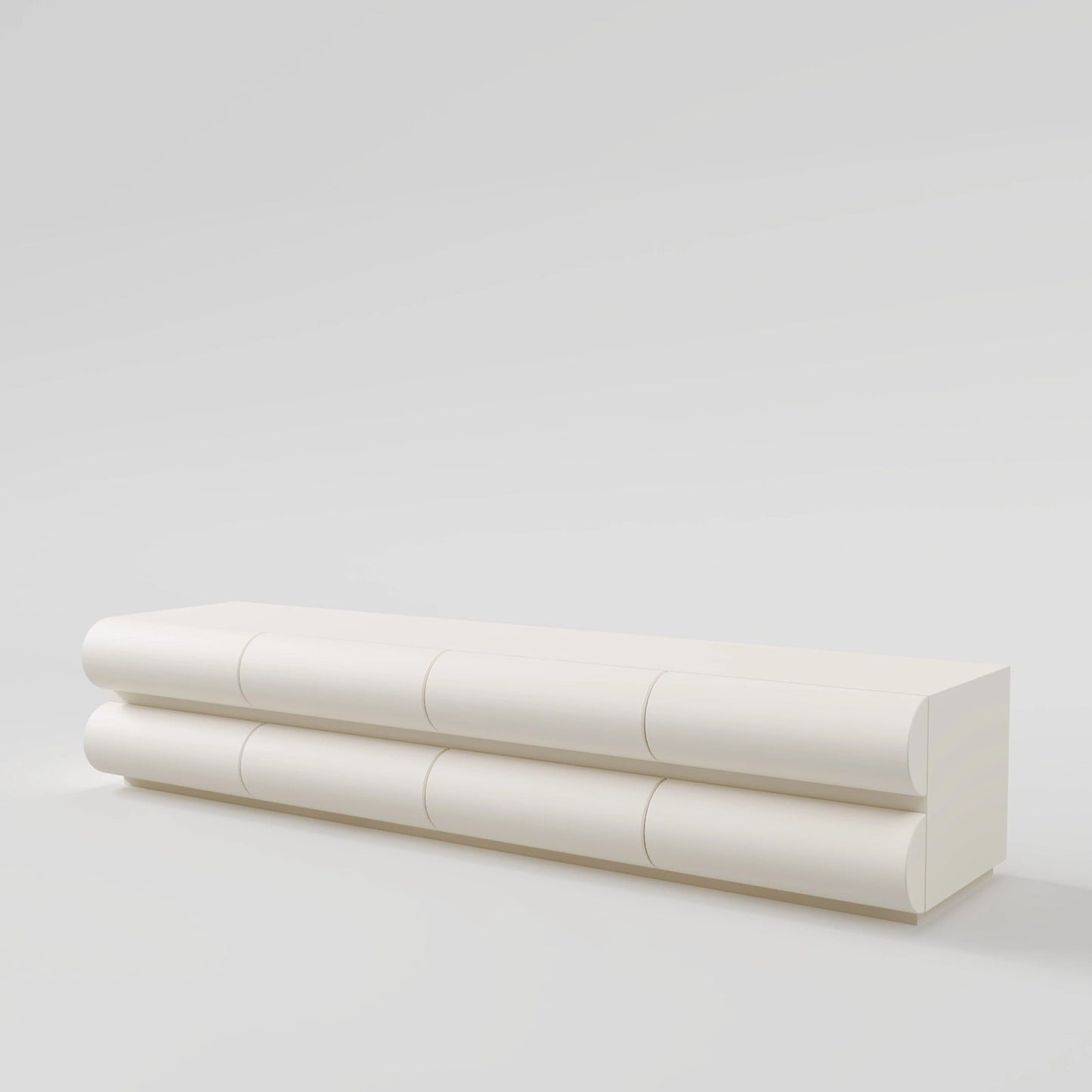 The Horizon Stack: Minimalist Two-Tier Storage Unit