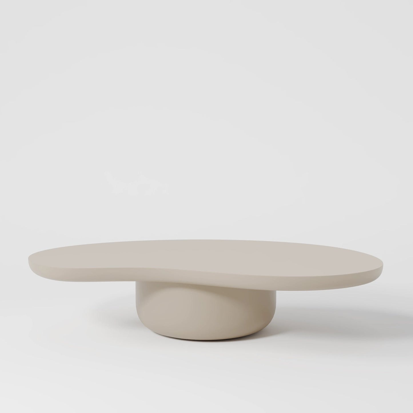 Minimalist High-Gloss Black Nesting Coffee Table