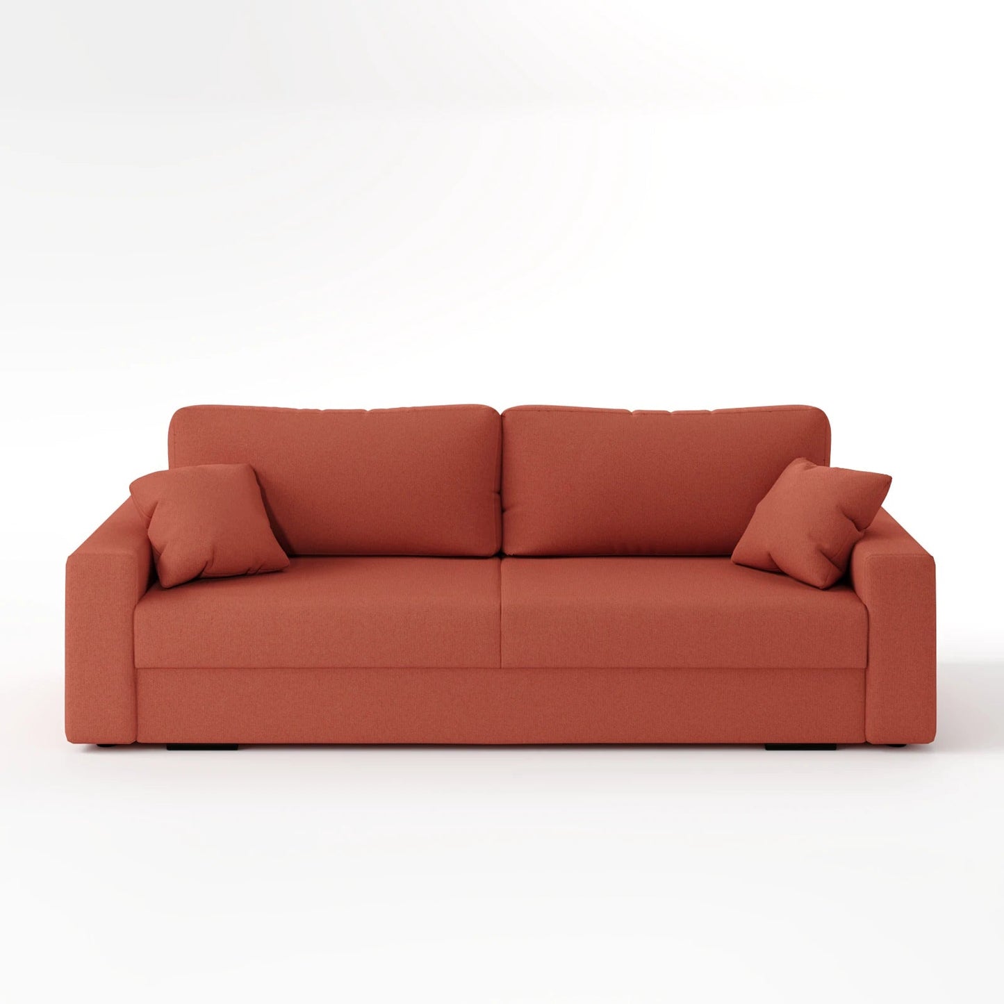 Mint Minimalist Fabric 2 Seater Sofa Bed
