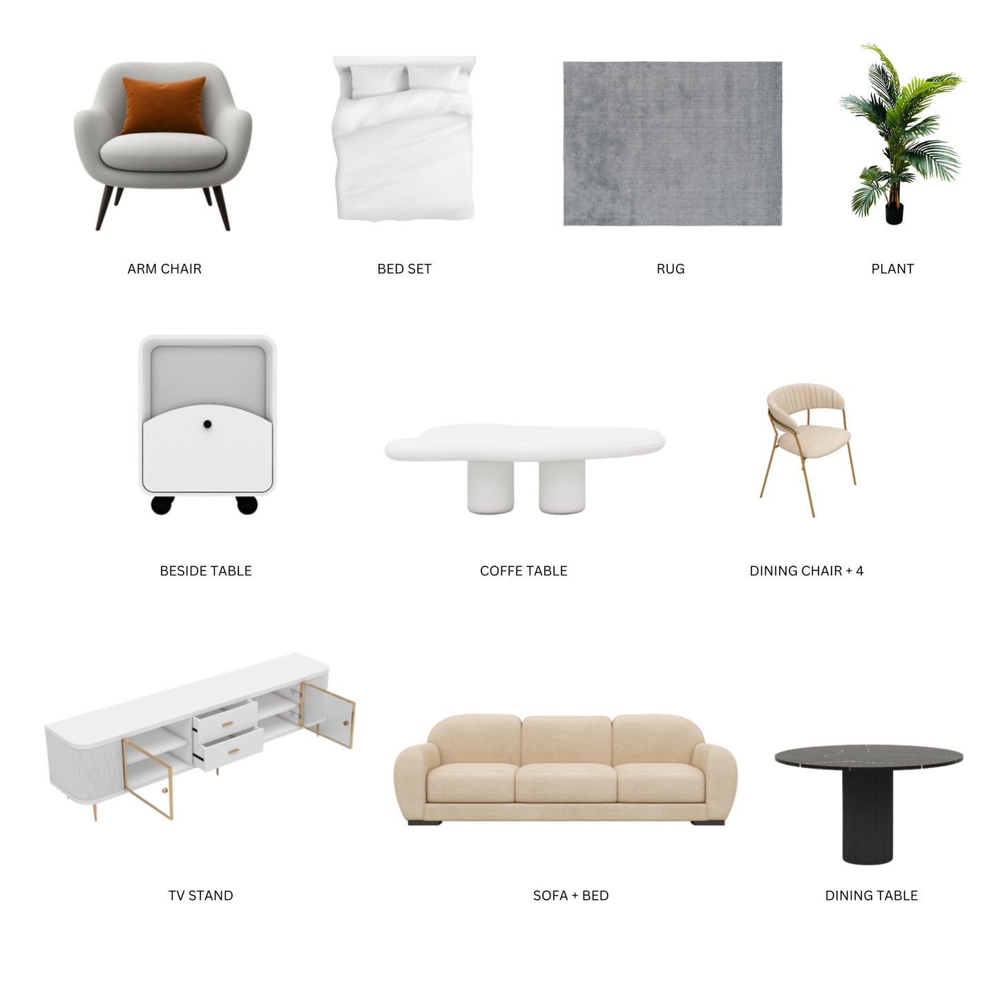 Beige/Studio/18Items