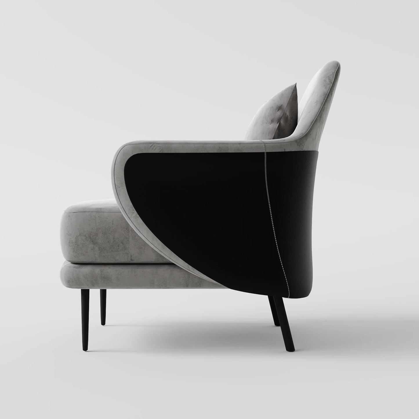 Elegant Upholstered Living Room Lounge Arm Chair