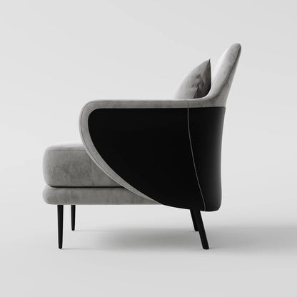 Elegant Upholstered Living Room Lounge Arm Chair