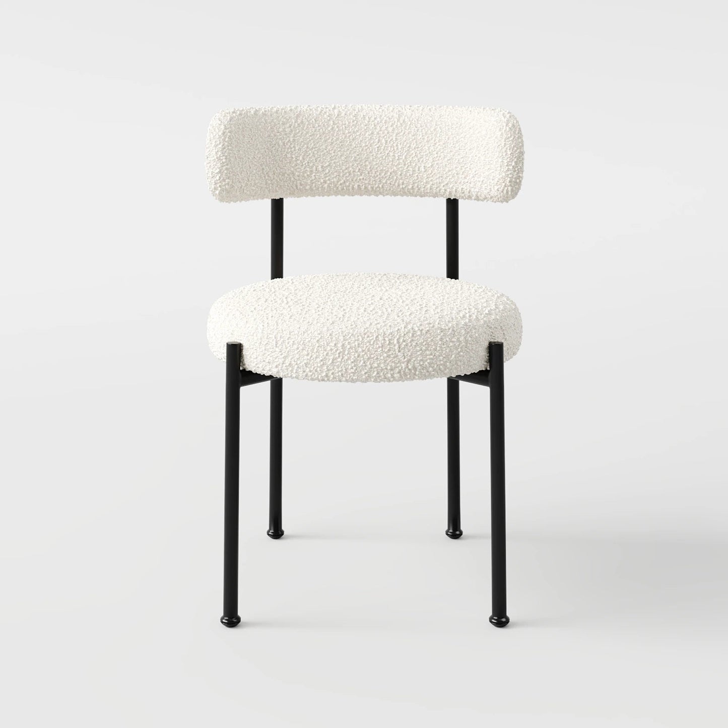 Orbital Boucle Dining Chair