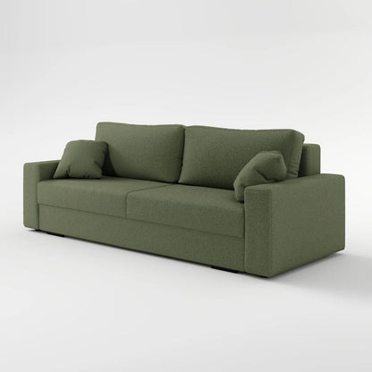 Mint Minimalist Fabric 2 Seater Sofa Bed