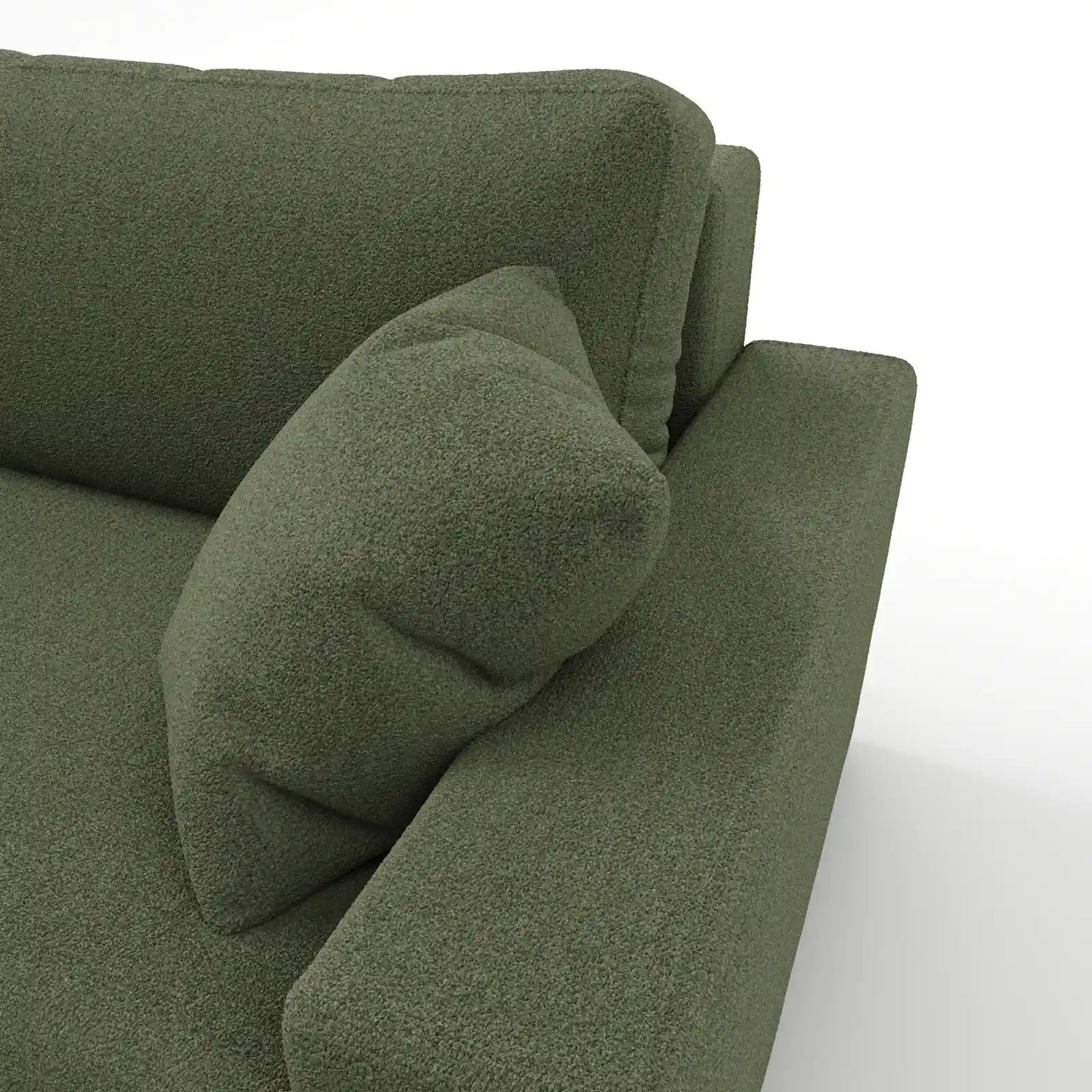 Earth-Tone Grand Sectional 4 Bed Sofa Bed