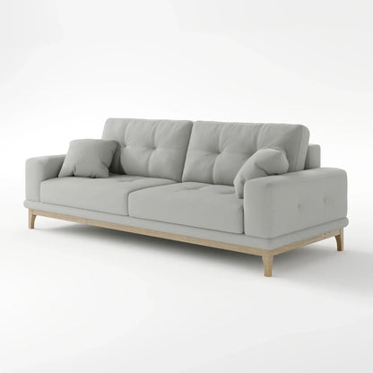 Sage Tufted 2-Seater Convertible Sofa Bed