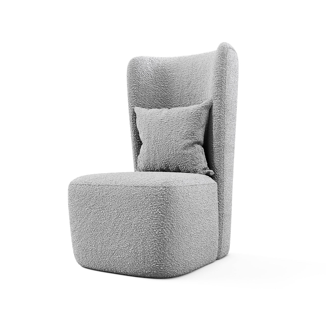 Sophisticated High-Back Occasional Arm Chair