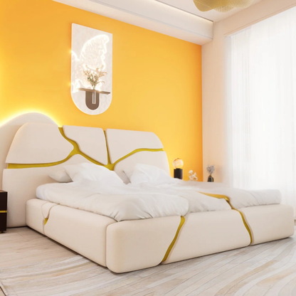 Geometric Terra-Flow Master Bed