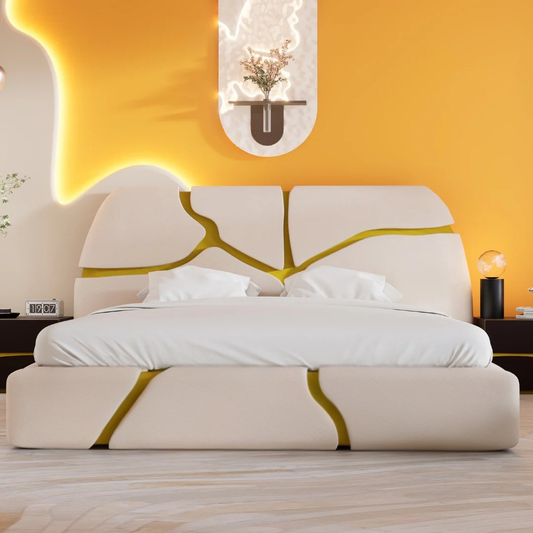 Geometric Terra-Flow Master Bed